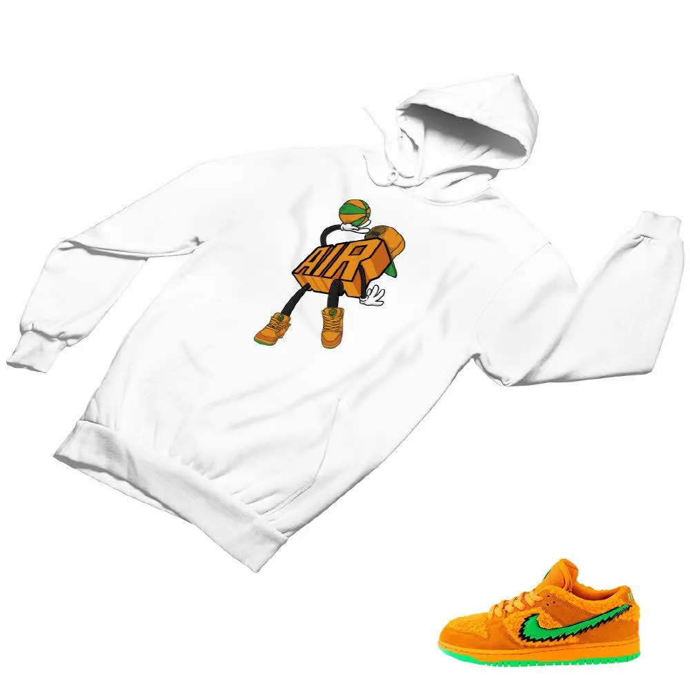 SB Dunk Low Orange Bear Matching Custom Designed Hoodies ND 1-5-3