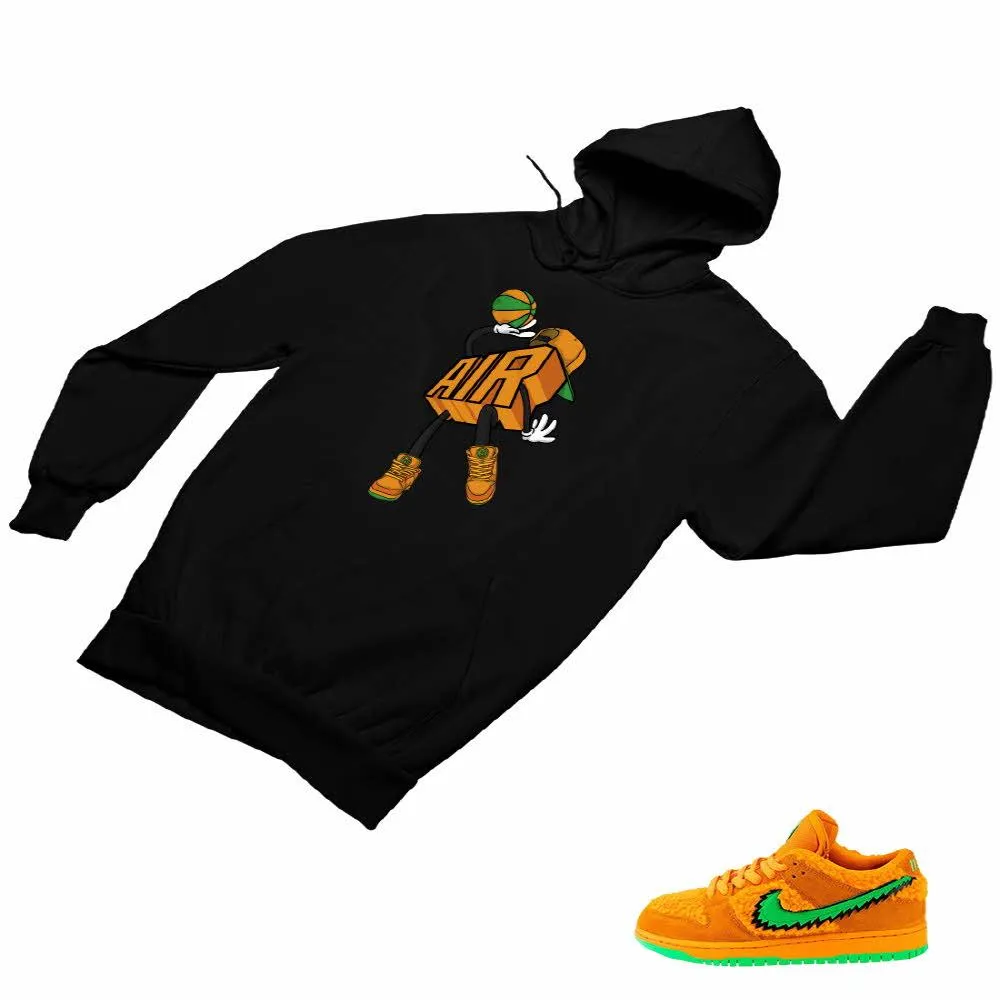 SB Dunk Low Orange Bear Matching Custom Designed Hoodies ND 1-5-3