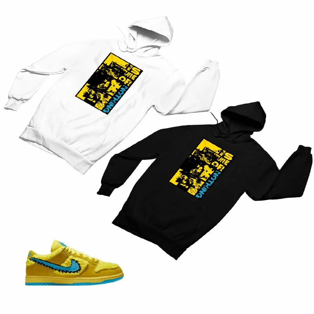 SB Dunk Low Yellow Matching Custom Designed Hoodies ND 1-4-16