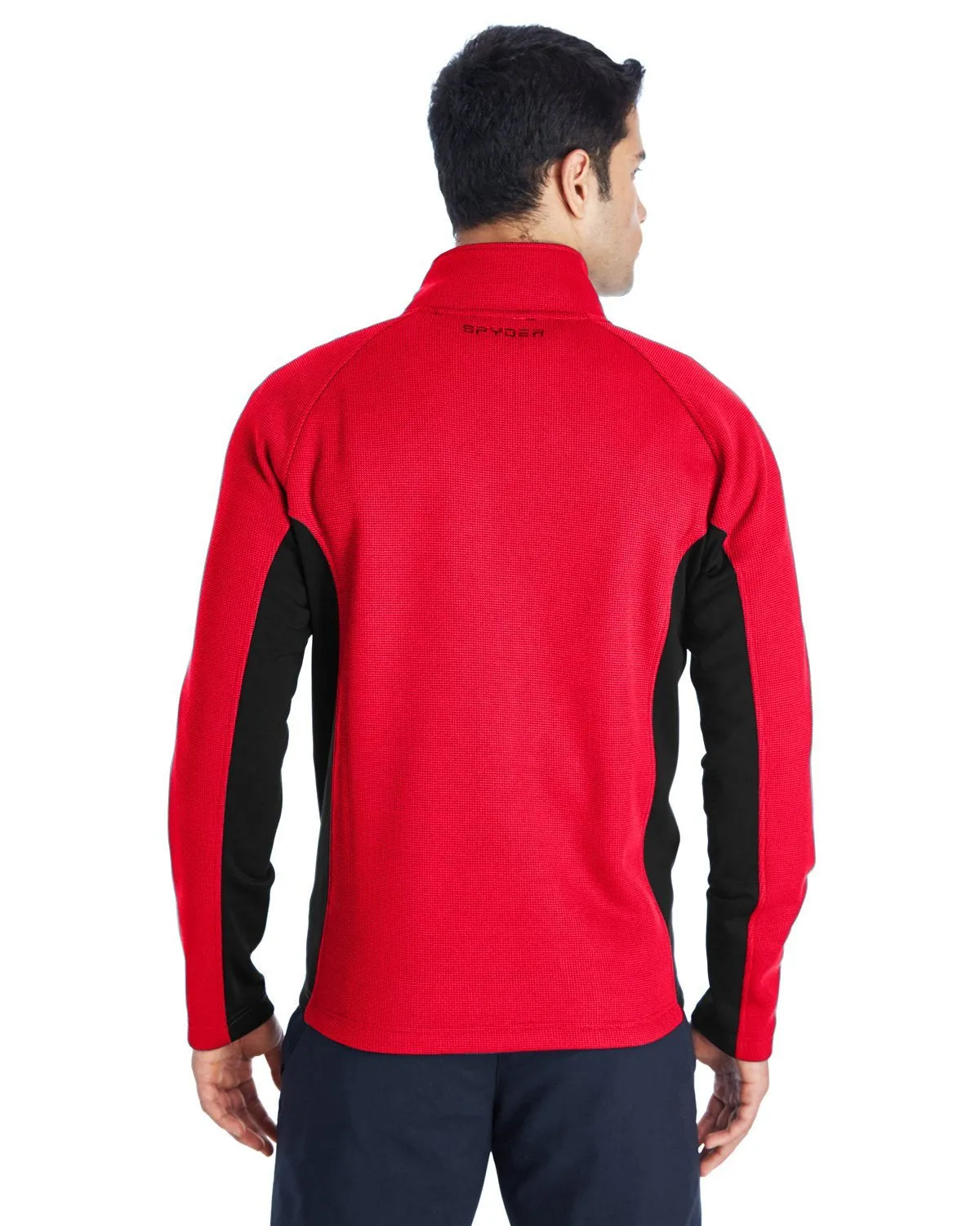 Spyder Constant Full Zip Sweater Fleece Red/ Black/ Blk 187330