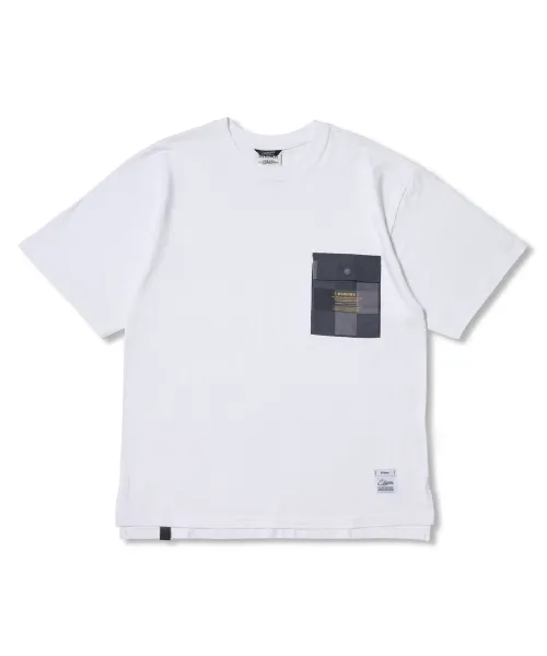 STIGMA  |Street Style U-Neck Plain Cotton Short Sleeves Logo T-Shirts