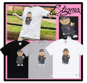 STIGMA  |Unisex Street Style Short Sleeves T-Shirts