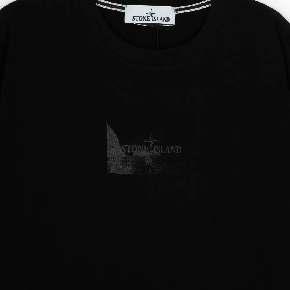 STONE ISLAND  |Street Style Cotton Short Sleeves Logo T-Shirts