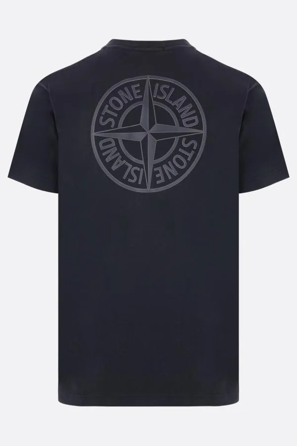 STONE ISLAND  |Street Style U-Neck Cotton Short Sleeves Logo T-Shirts