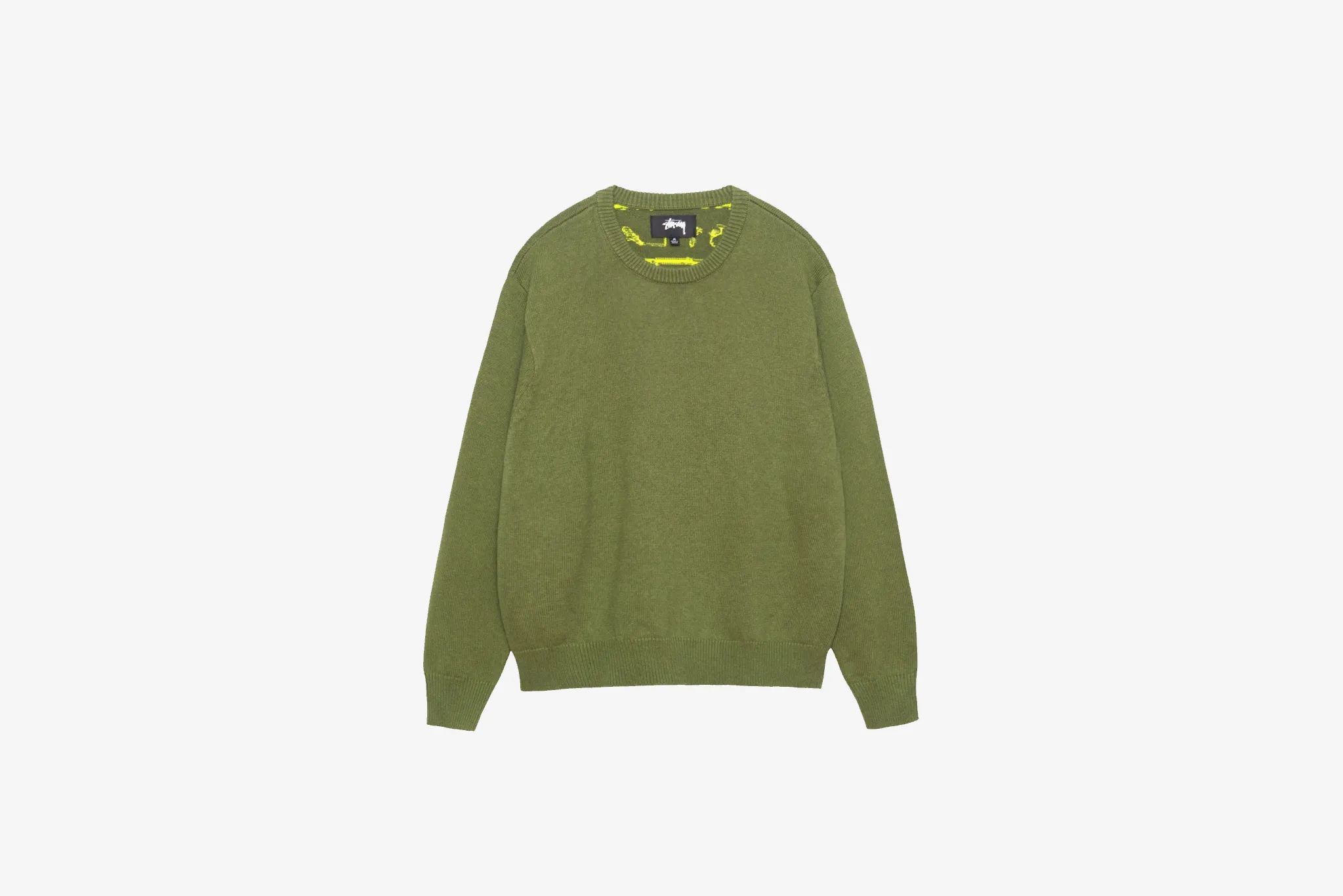 Stussy Laguna Icon Sweater  M - Green