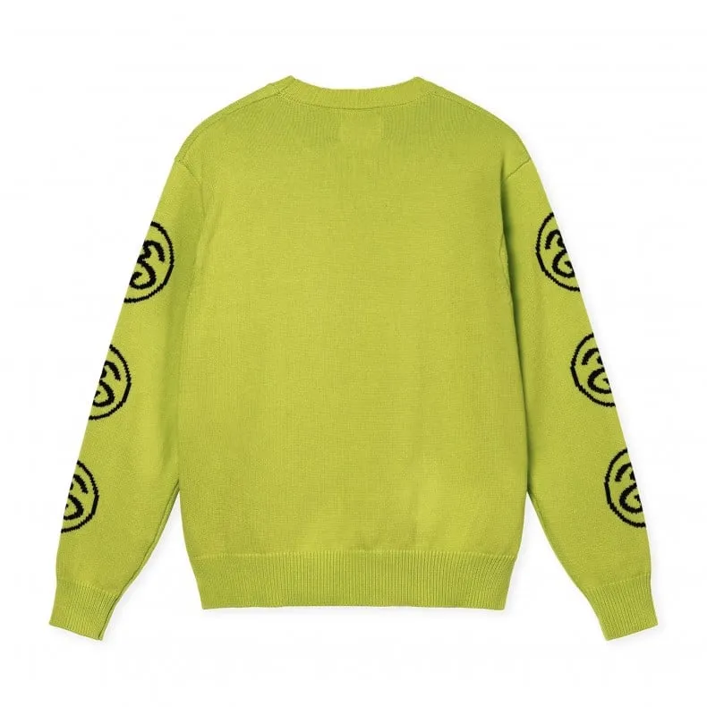 Stussy SS-Link Sweater (Lime)