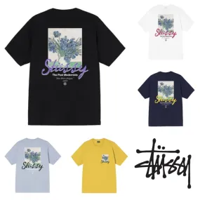 STUSSY  |Unisex Street Style Cotton Logo Skater Style T-Shirts