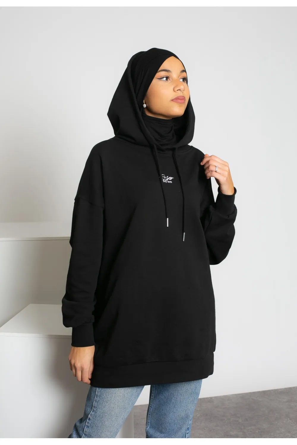 Sudaderas oversize negras