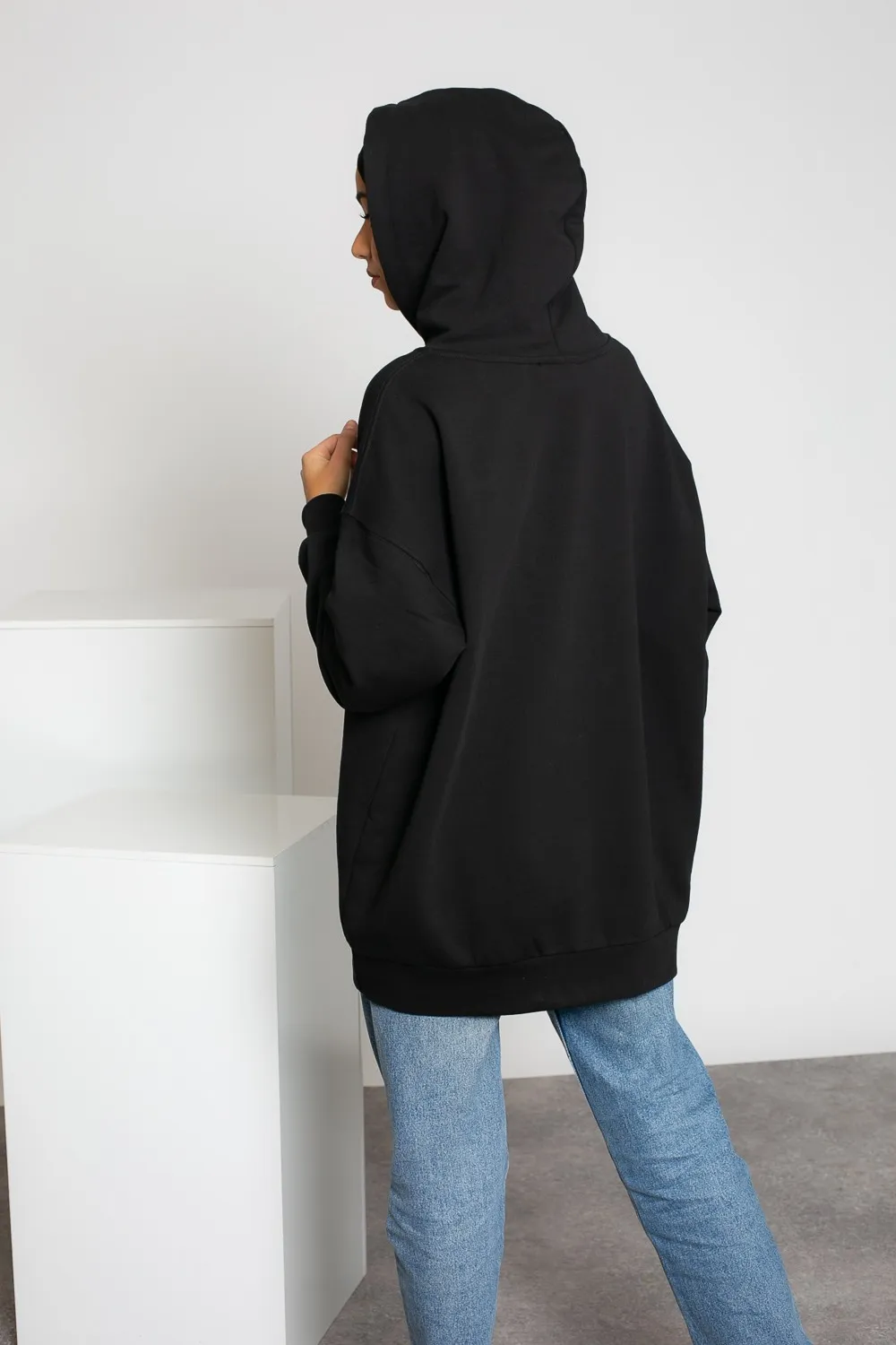 Sudaderas oversize negras