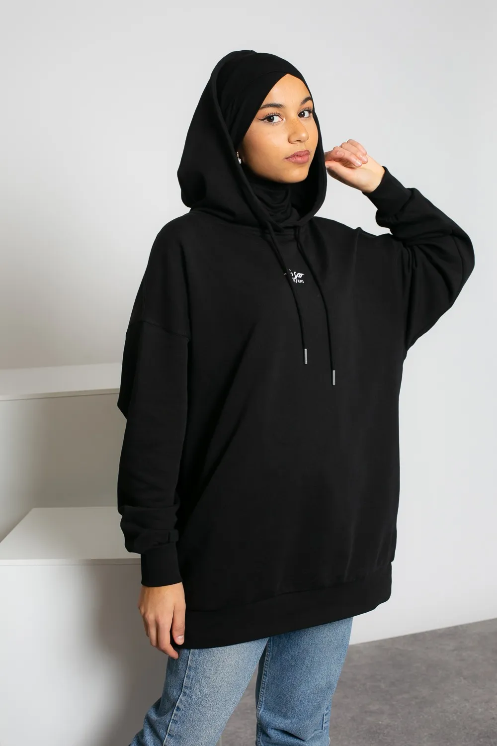 Sudaderas oversize negras