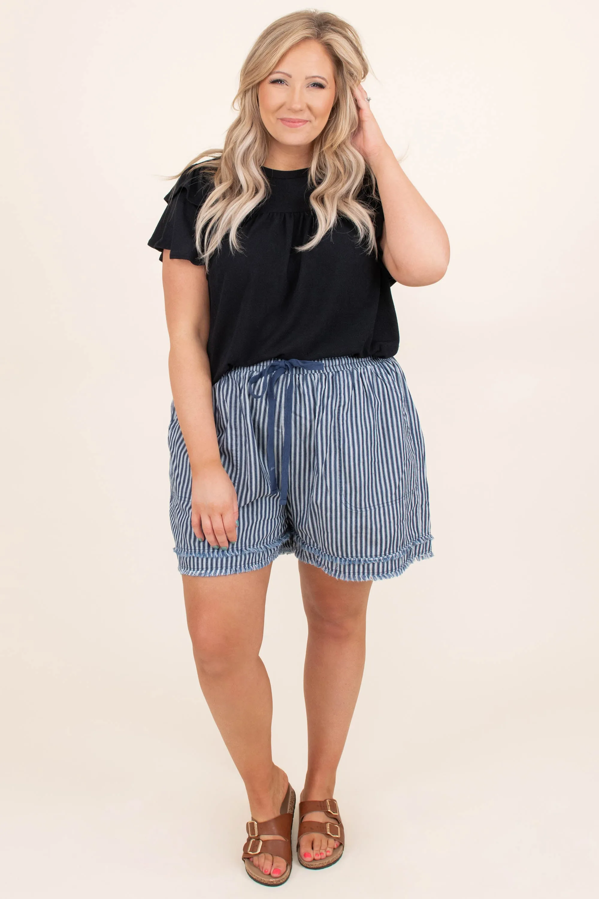 Summer Loving Shorts, Navy