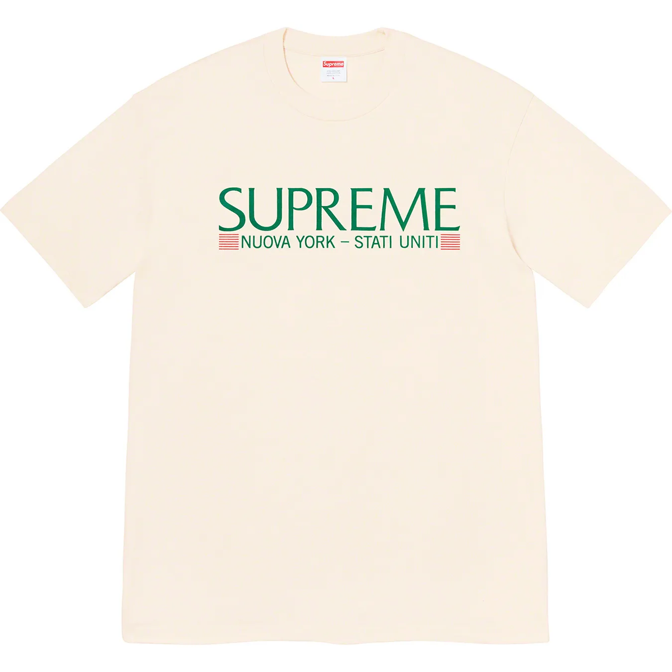 Supreme  |Unisex Street Style Cotton Short Sleeves Logo Skater Style