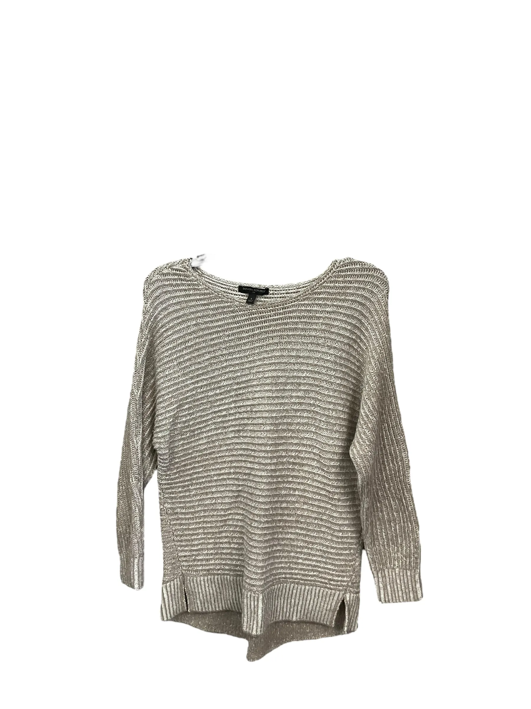 Sweater By Banana Republic In Beige, Size: Petite   Small