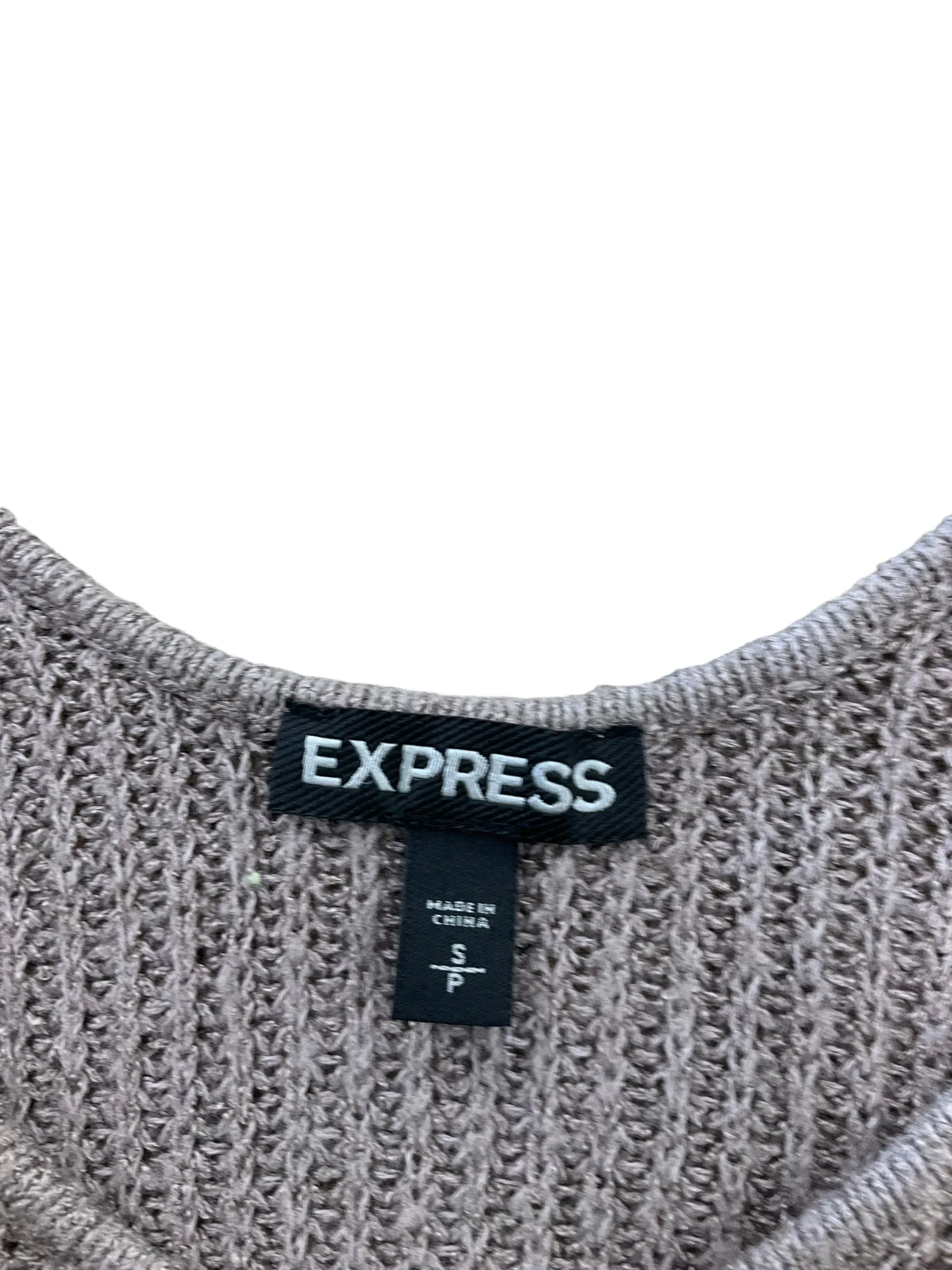 Sweater By Express In Taupe, Size: S