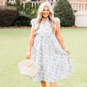 Sweet Nature Dress, Blue