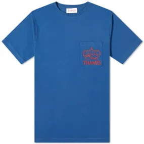 Thames Poche Logo T-ShirtNavy