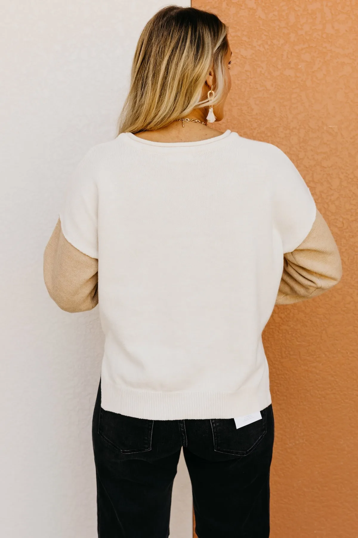 The Dugan Raw Edge Pocket Sweater