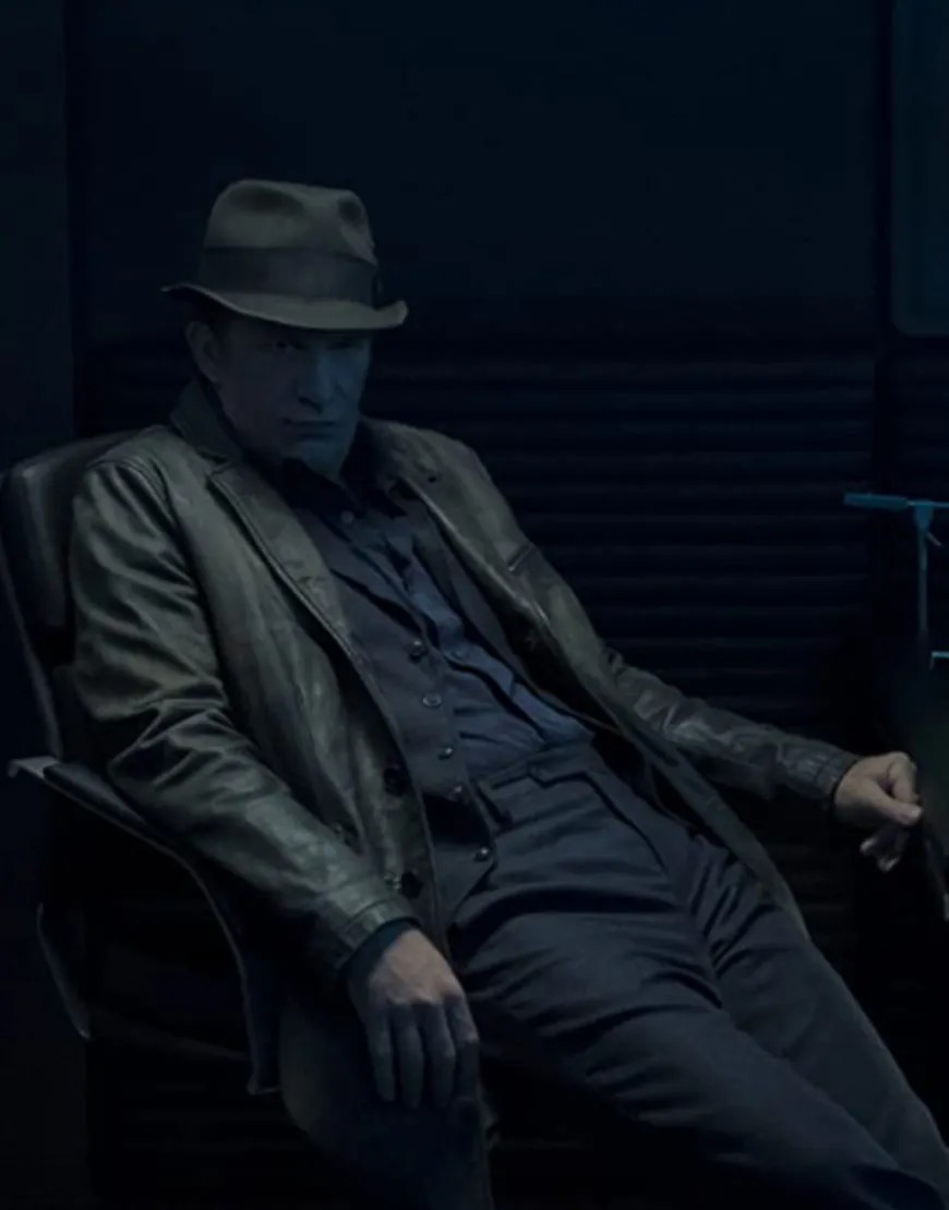 The Expanse S06 Thomas Jane Leather Coat | Joe Miller Brown Coat