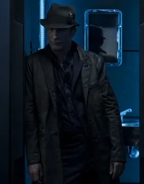 The Expanse S06 Thomas Jane Leather Coat | Joe Miller Brown Coat