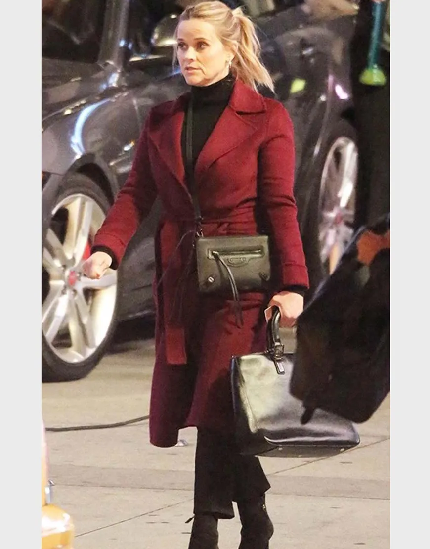 The Morning Show S02 Reese Witherspoon Red Coat | Ujackets.com