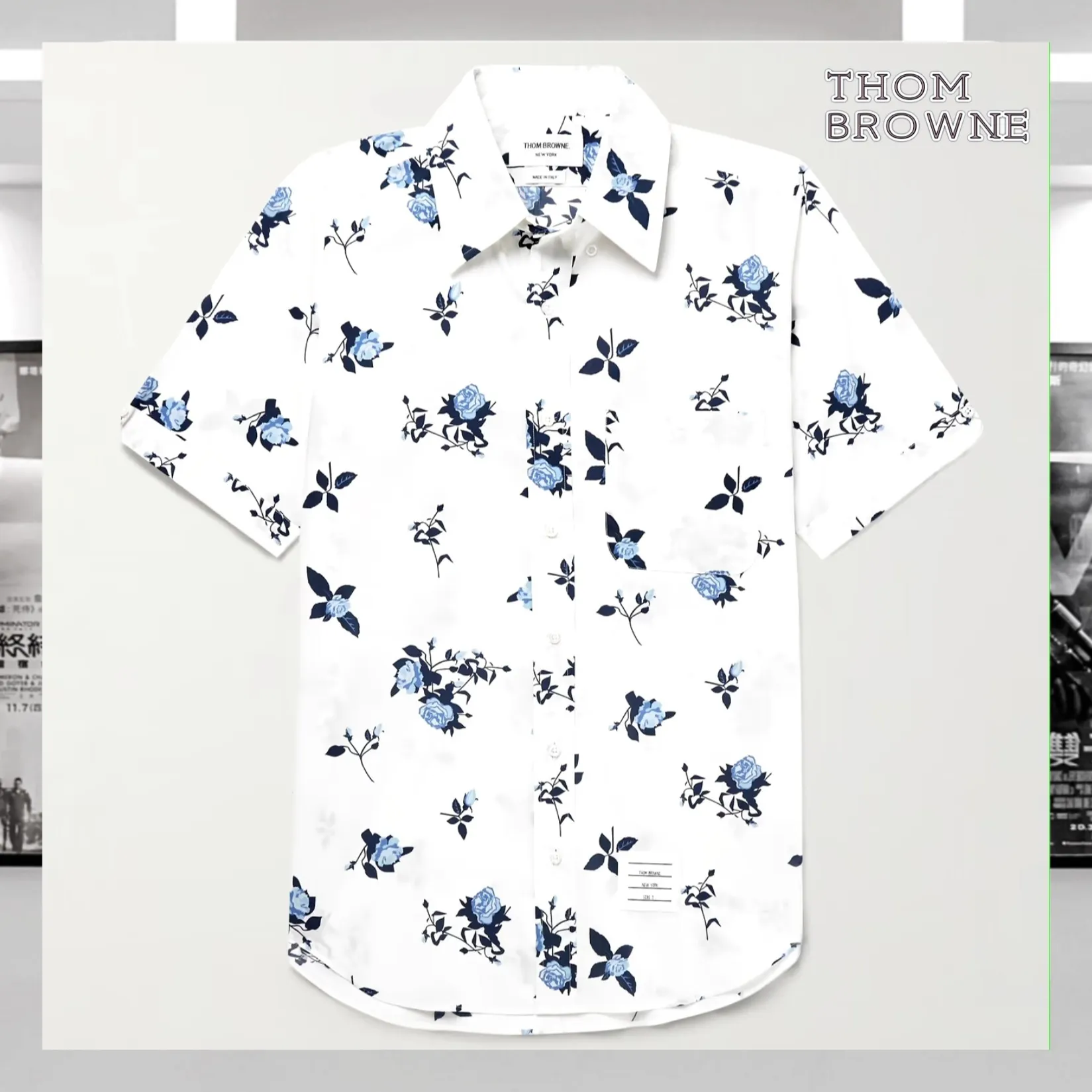 THOM BROWNE  |Cotton Designers Shirts