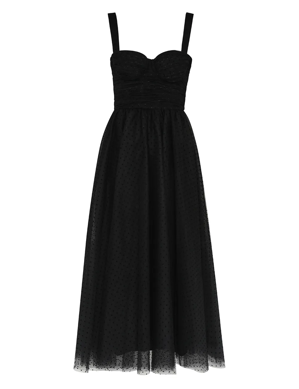 Tulle Midi Dress