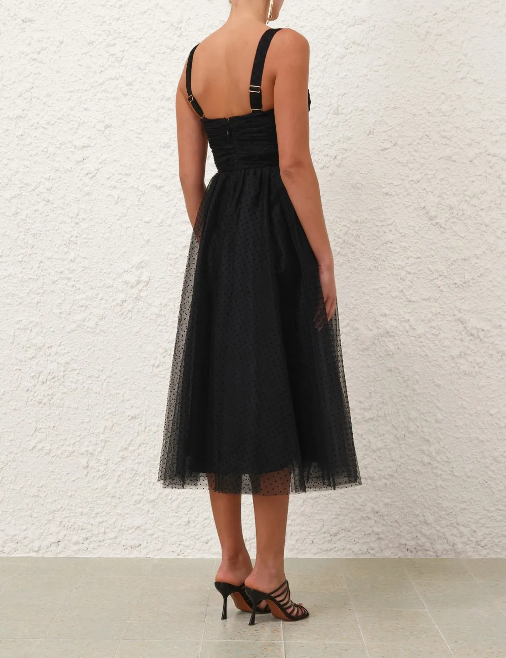 Tulle Midi Dress