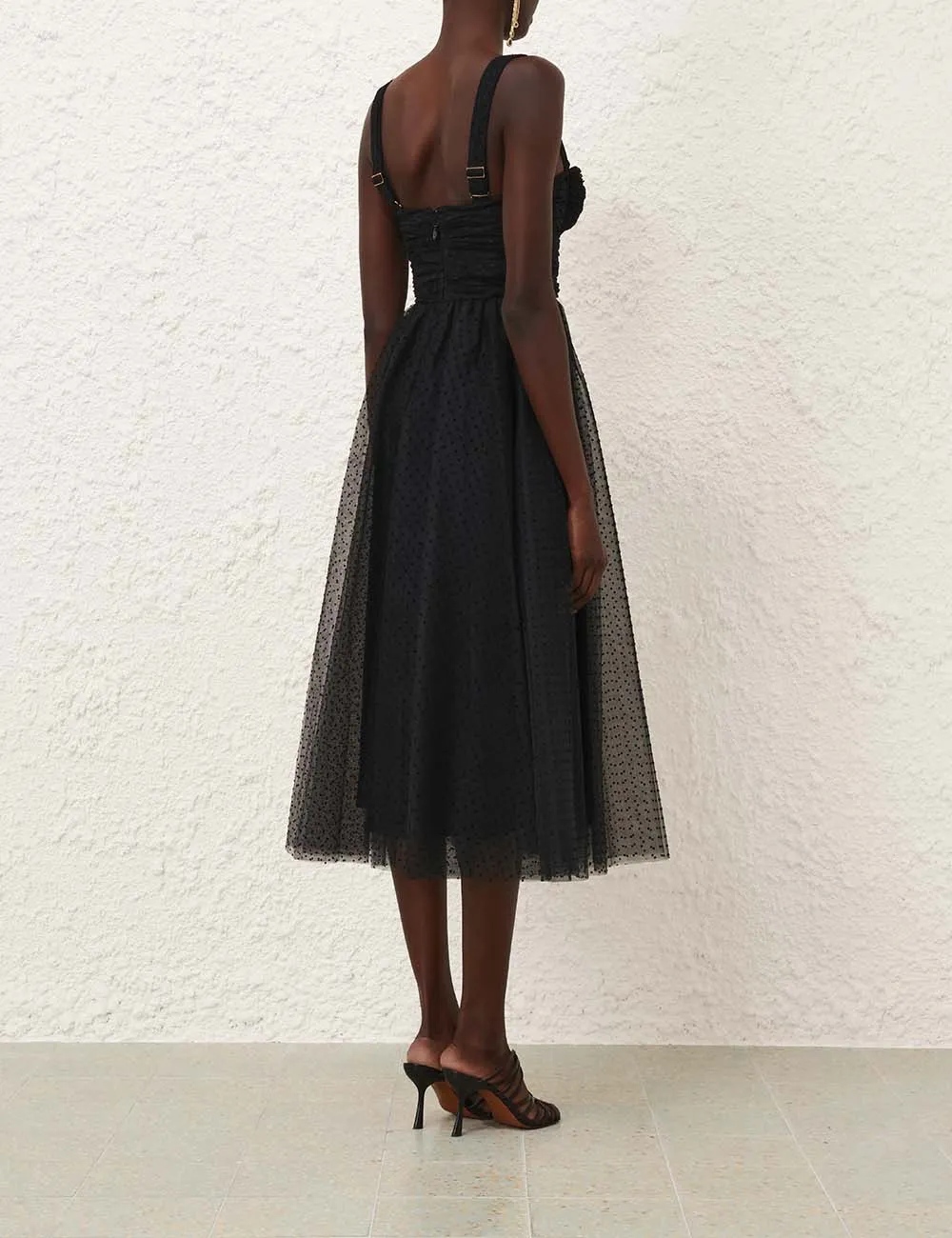 Tulle Midi Dress