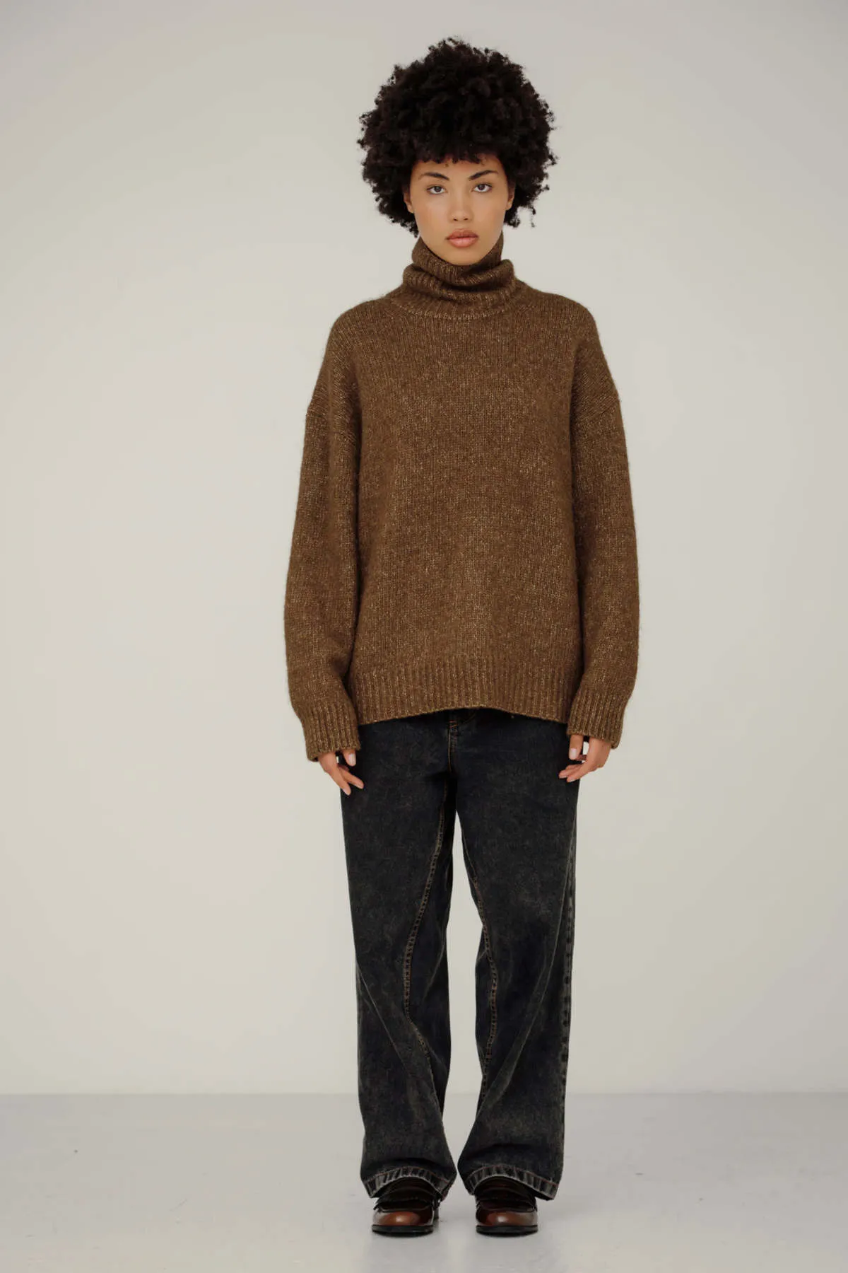 Uma Rollneck Sweater - Sap