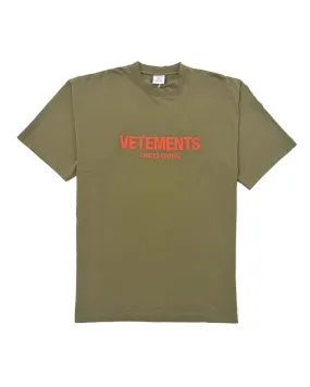 VETEMENTS  |Unisex Street Style Logo T-Shirts