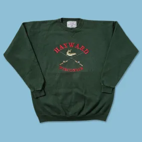 Vintage Fishing Sweater XLarge