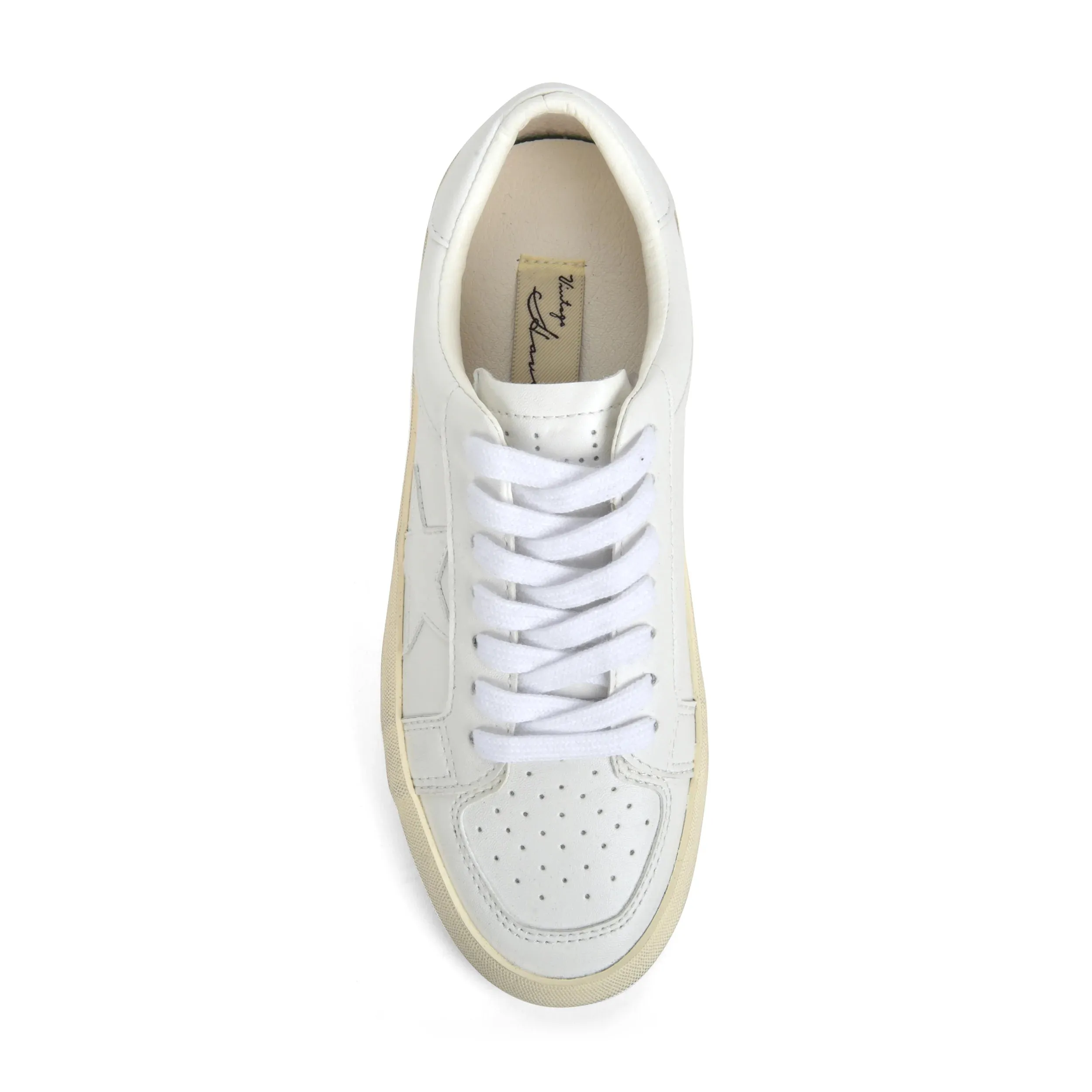 Vintage Havana Flake Sneaker - White Madness