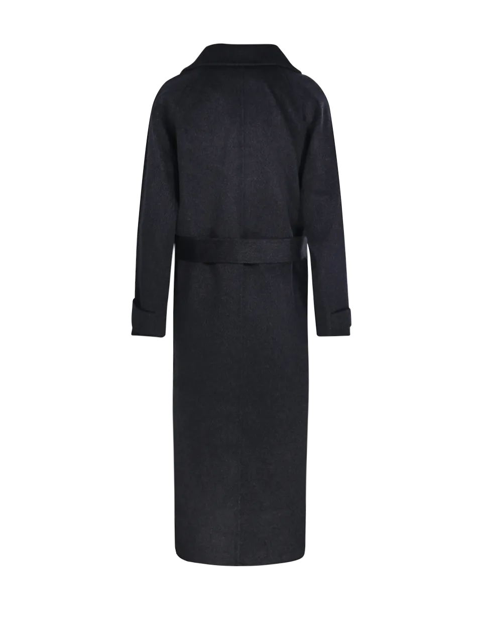 WOMAN DYNAMIS DARK GREY WOOL SAVILE OVERSIZED COAT