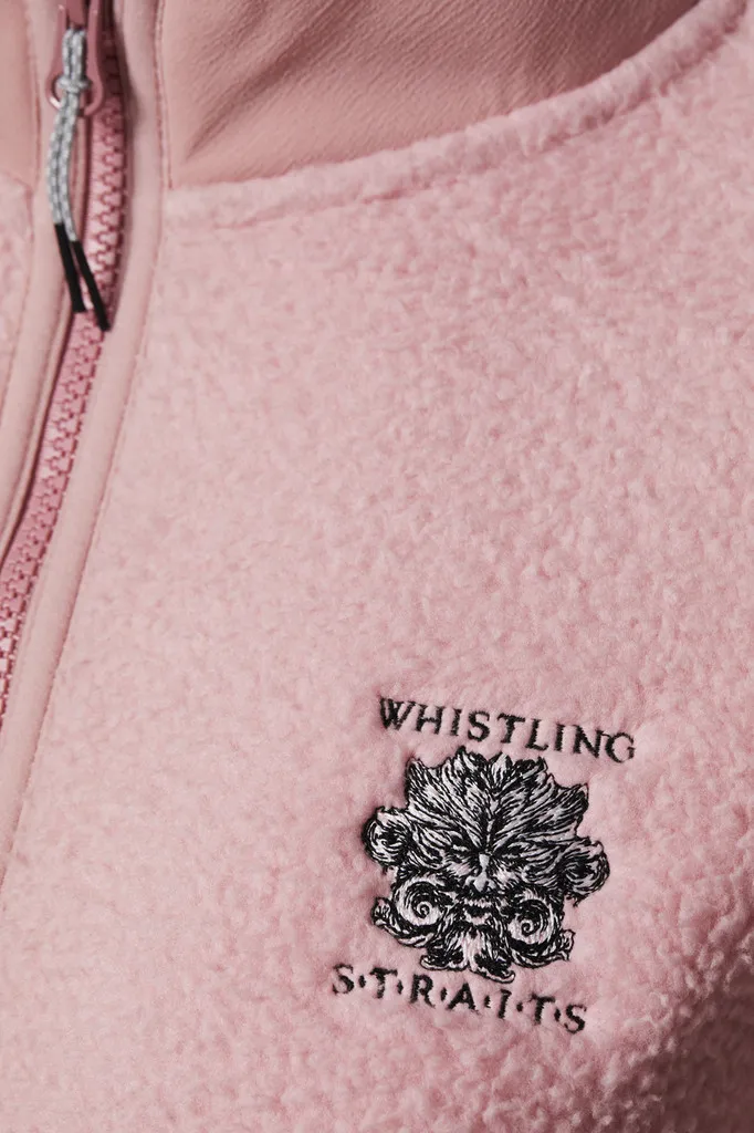 WOMEN'S STRAIGHT DOWN® ALPS FLEECE JACKET. WHISTLING STRAITS® LOGO EXCLUSIVELY. 2 COLOR OPTIONS.