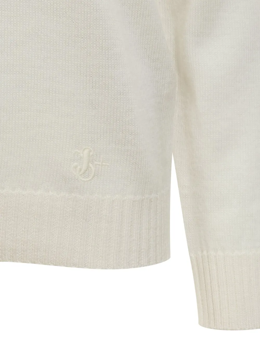 Wool Sweater with Logo