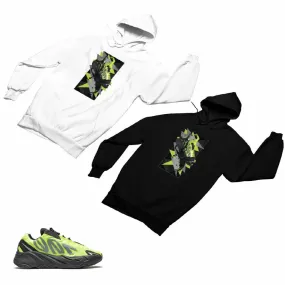 Yeezy Boost 700 Phosphor Matching Custom Designed Hoodies AD-Y-16-6