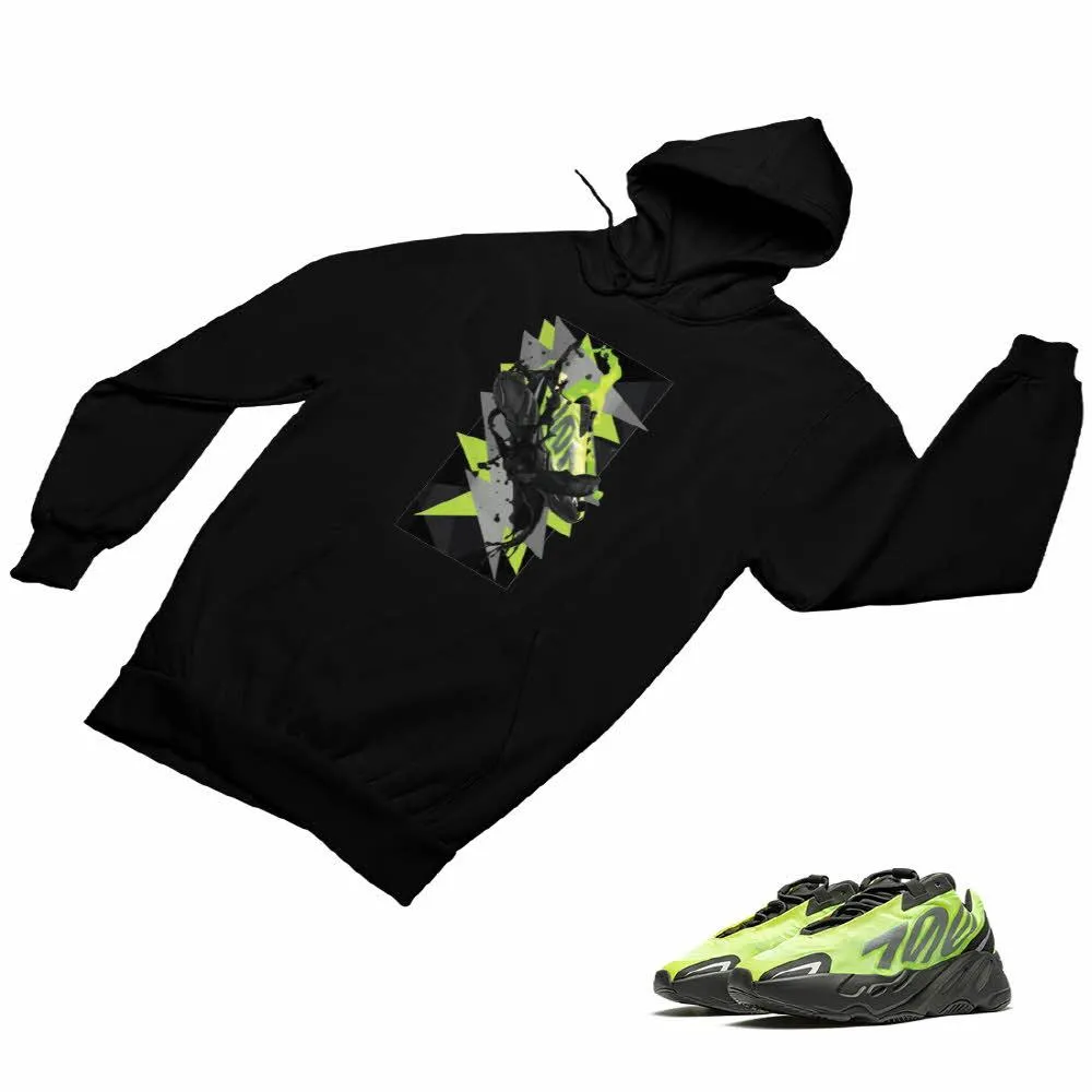 Yeezy Boost 700 Phosphor Matching Custom Designed Hoodies AD-Y-16-6