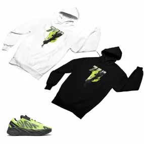 Yeezy Boost 700 Phosphor Matching Custom Designed Hoodies AD-Y-16-7