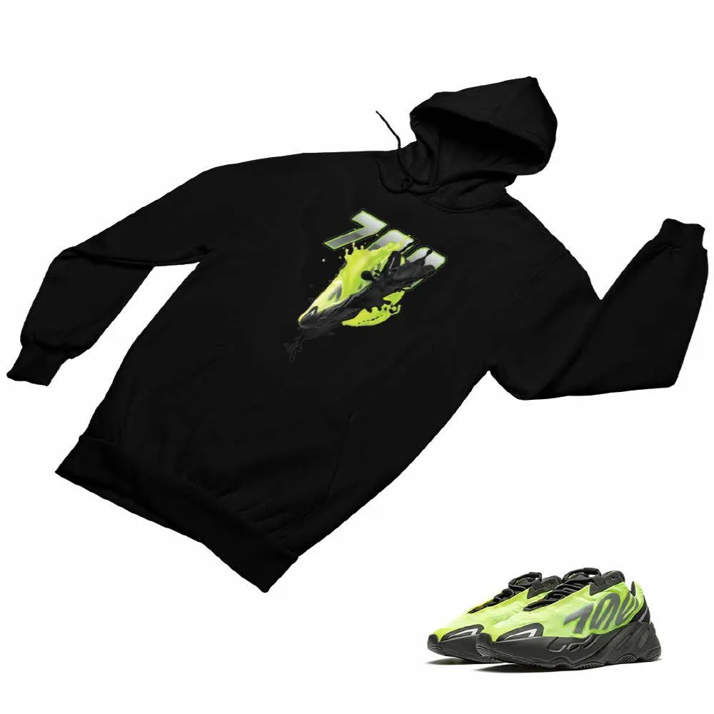 Yeezy Boost 700 Phosphor Matching Custom Designed Hoodies AD-Y-16-7