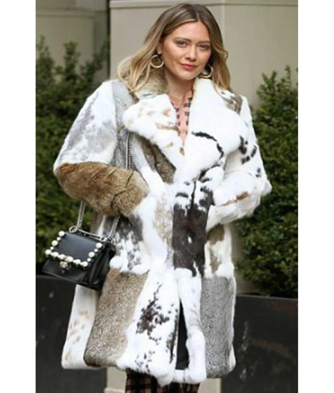 Younger Hilary Duff Fur Coat | Younger Season 7 Coat