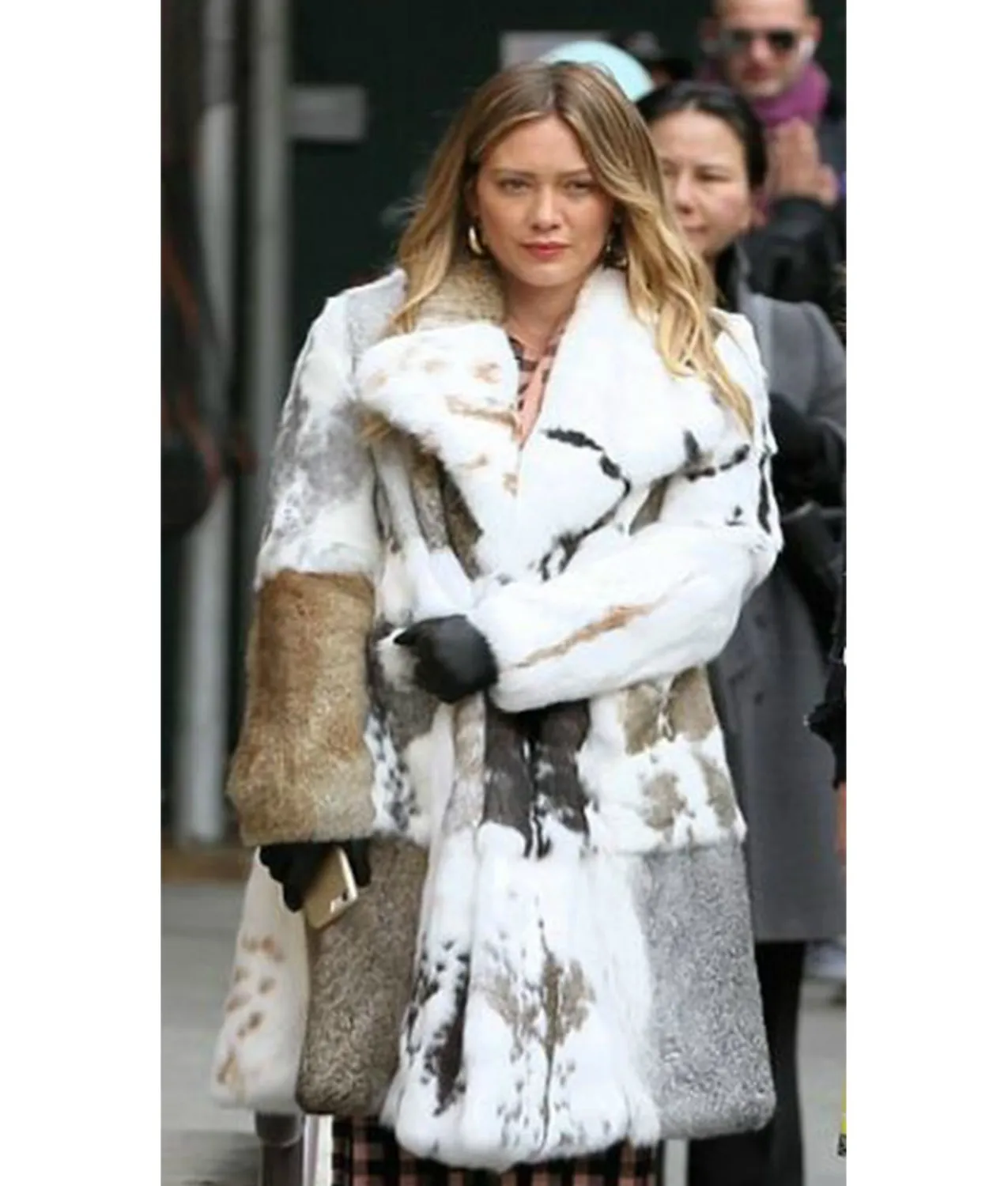 Younger Hilary Duff Fur Coat | Younger Season 7 Coat