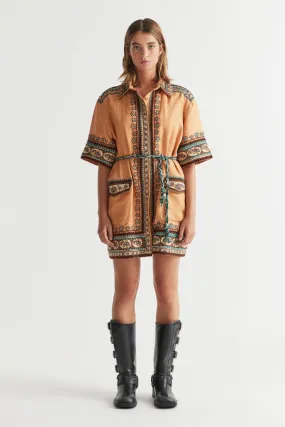 Zen Shirt Dress Porcini